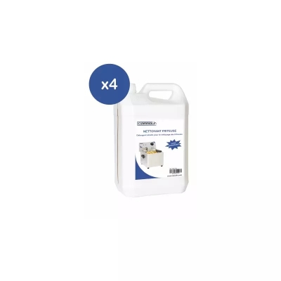 Lot de 4 - Nettoyant Friteuse 5L